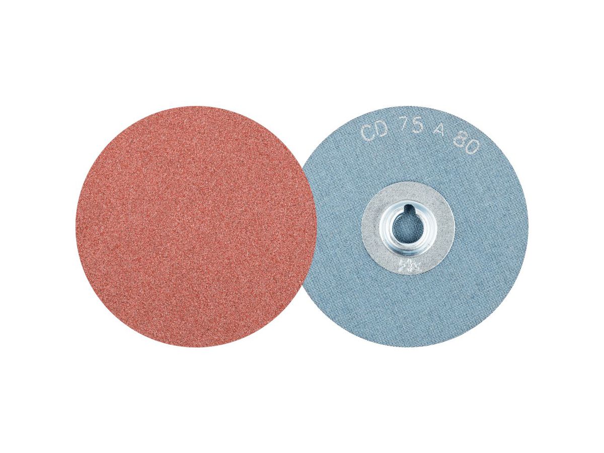 Abr. cl. belt COMBIDISC 75mm K 80 corund. Pferd