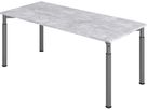 Schreibtisch 4-Fuß 1800x800 mm Beton