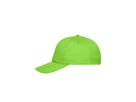 mb 5 Panel Cap Bio Cotton MB6237 lime-green, Größe one size