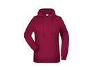 JN Promo Hoody Lady JN795 wine, Größe XL