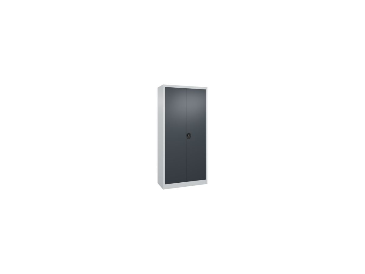 FORMAT Flügeltürenschrank 1950x935x400mm, 7035/7016, 50kg
