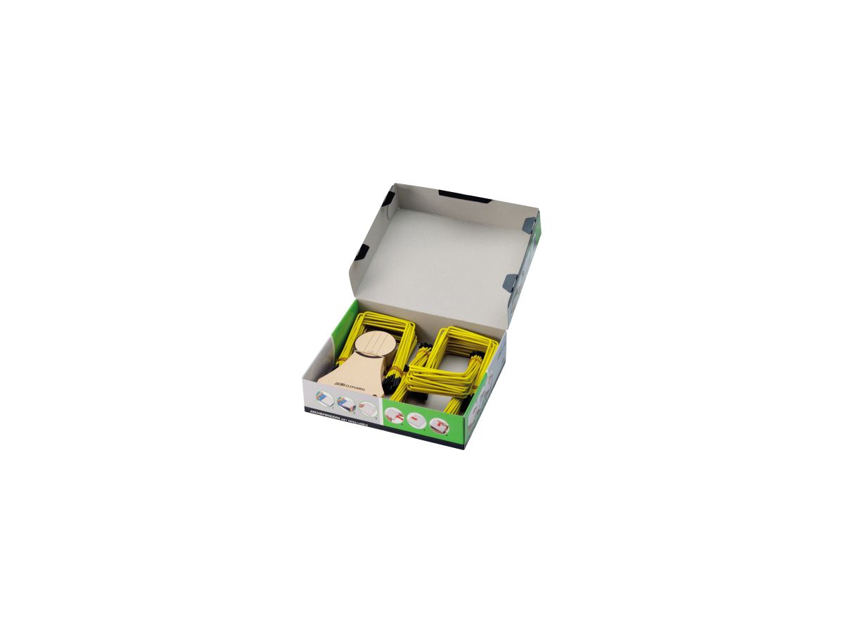 Jalema Abheftbügel Pli-Fix A639800 gelb/schwarz 100 St./Pack.