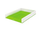 Leitz Briefkorb WOW 53611054 DIN A4 PS weiß/grün