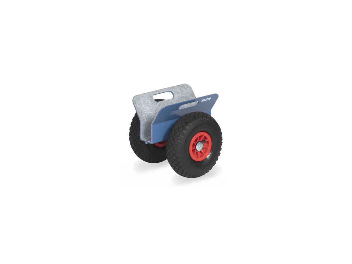 Plattenroller, Tragkraft 250 kg, Luft-Bereifung 260x85, 4156