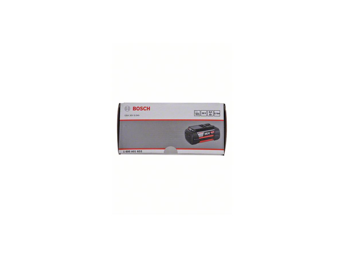 BOSCH Li-Ionen Ersatzakku GBA 36V/6,0 Ah HD