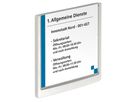 DURABLE Türschild Click SIGN 486202 149x48,5mm weiß