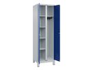 C+P Wäsche-Gard.-Schrank CLASSIC, Füße 1950x600x500mm, 7035/5010