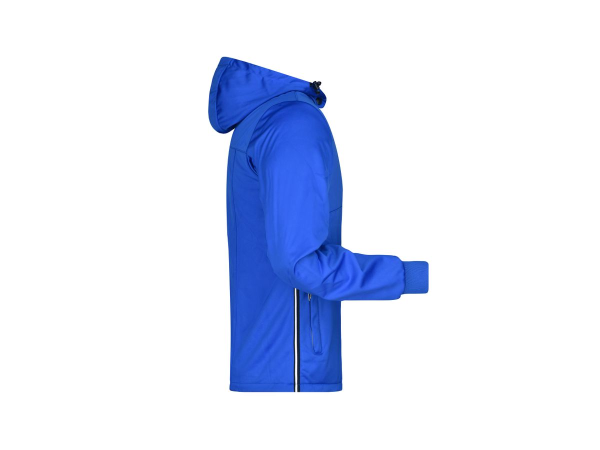 JN Mens Maritime Jacket JN1078 100%PES, nautic-blue/navy/white, Größe S