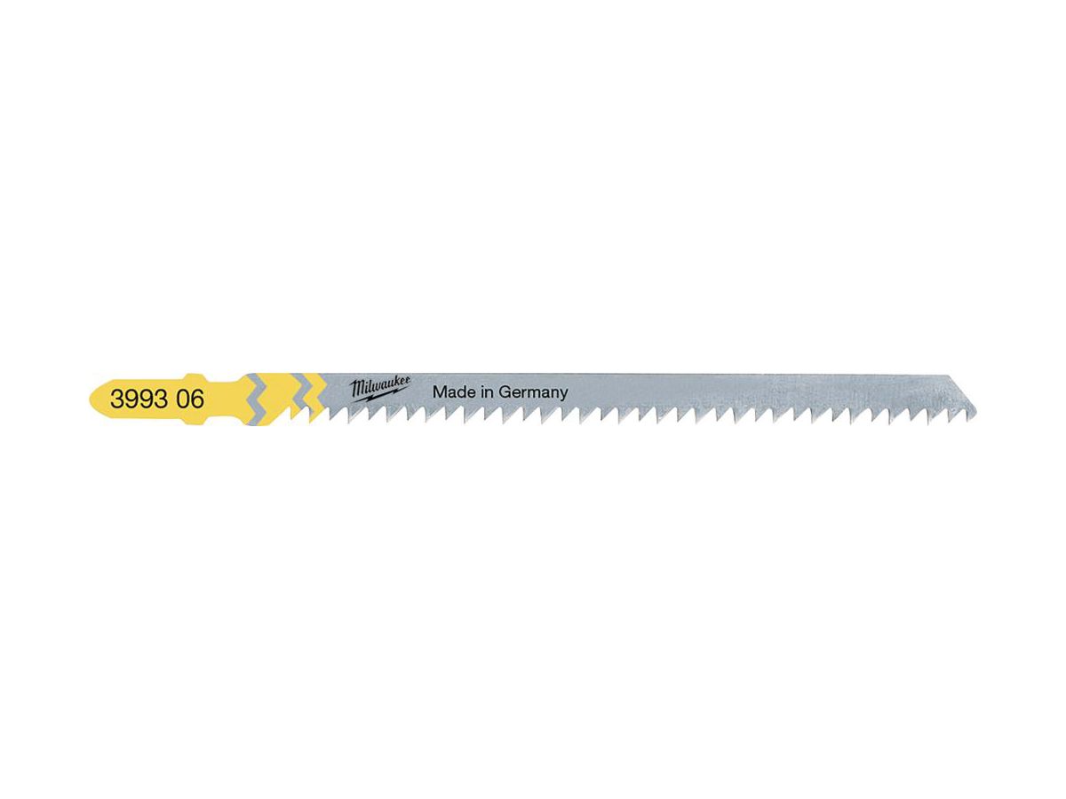 MILWAUKEE Stichsägeblatt T301CD 105 x 3 mm Holz splitterfreie Schnitte