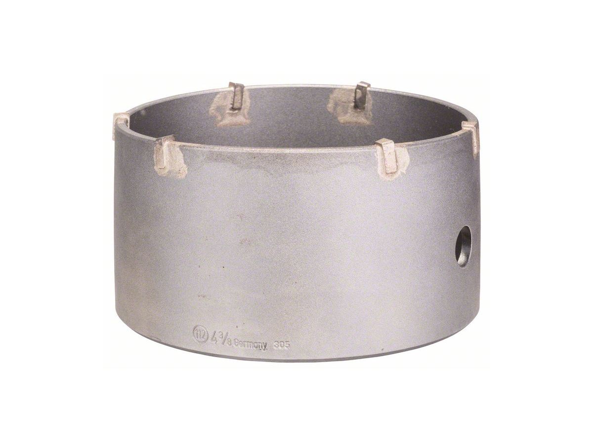 BOSCH Hohlbohrkrone SDS-plus-9,Ø 112 mm, Bohrkronentiefe 50 mm, Arb.-Länge 72 mm