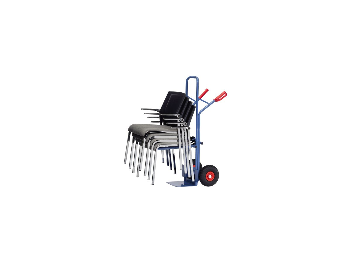 FETRA Stuhlkarre B1335L 300kg, Schaufel: 250x320 mm