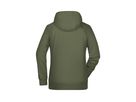 JN Ladies' Hoody 8023 olive, Größe L