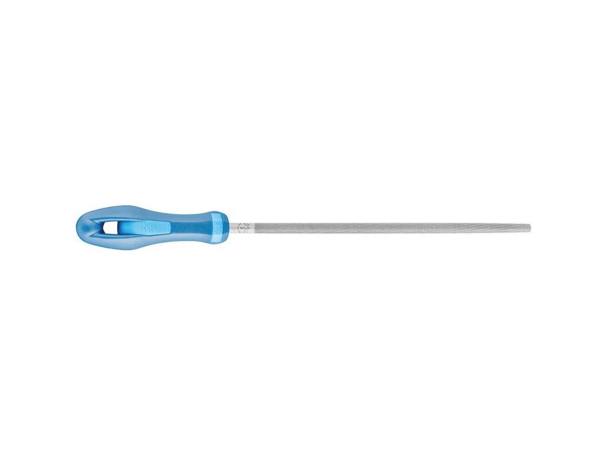 PFERD Werkstattfeile rund Hieb 2 200 mm mit Ergonomie-Feilenheft