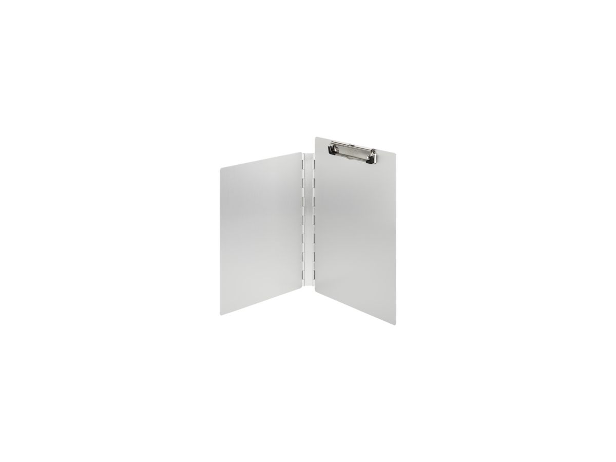 Saunders Klemmbrett 22017 225x325mm seitlich öffnend silber