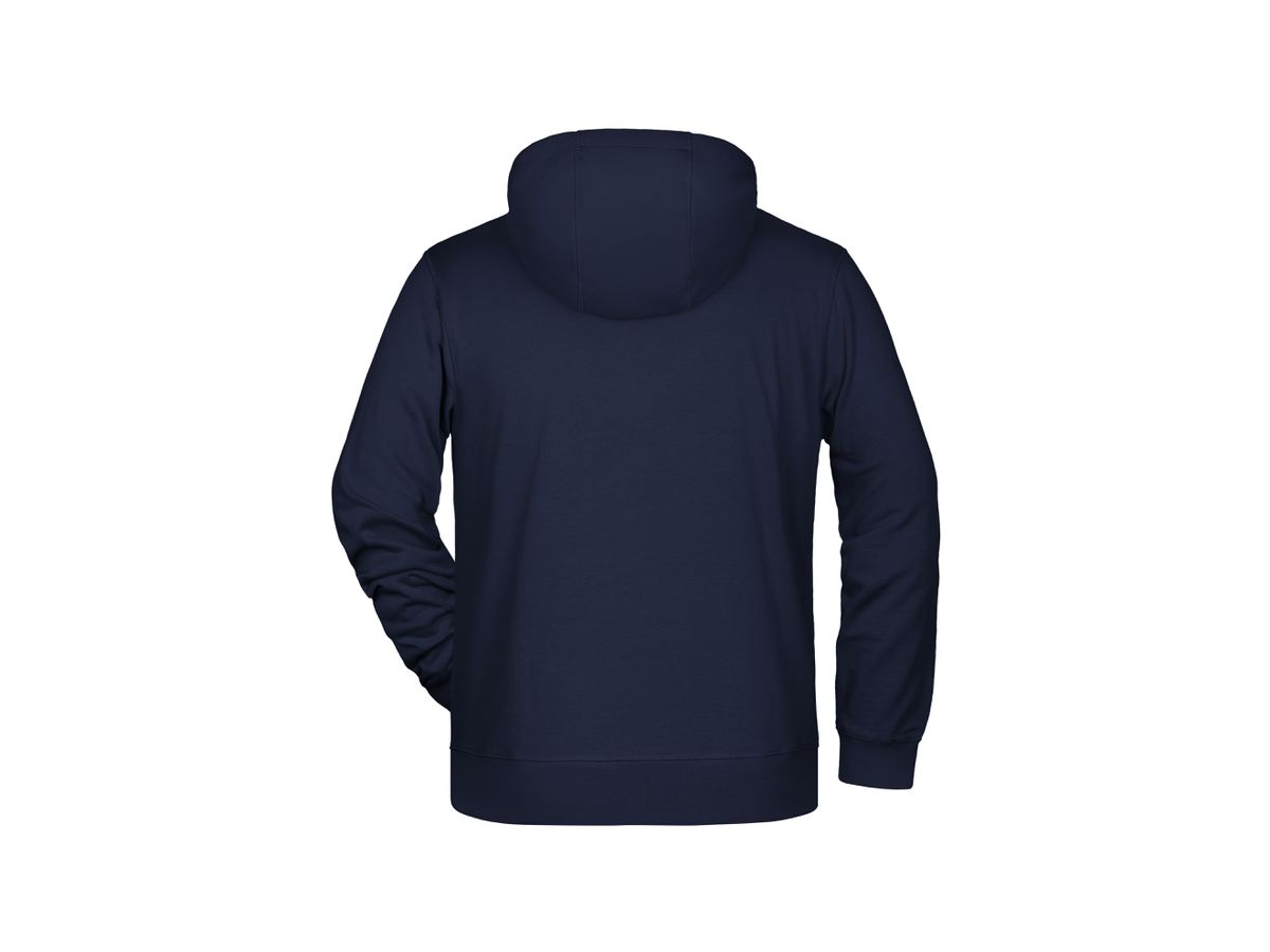 JN Men's Zip Hoody 8026 navy, Größe 3XL