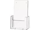 helit Prospekthalter H2351002 1/3 DIN A4 hoch 1Fach PS glasklar
