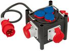 Kompakt Stromverteiler BSV 3 MINI/TPE H07RN-F5G1,5 1m 3xCEE400V + 3x230V