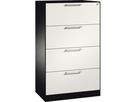 C+P Hängeregistraturschrank Asisto 146023412S10148 A4 2bahnig sgr/rws