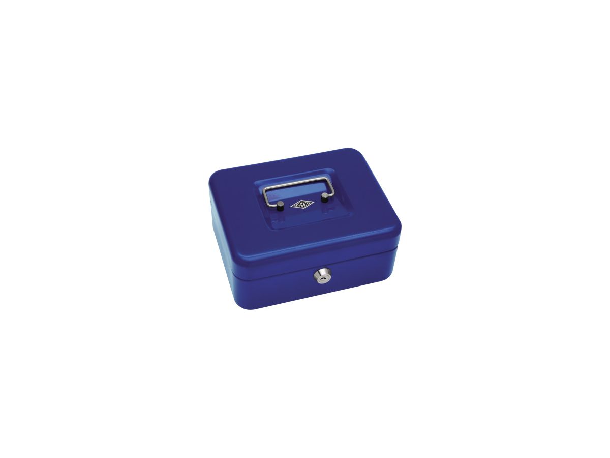 WEDO Geldkassette 145203X 20x16x9cm Größe 2 blau