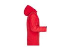 JN Mens Outdoor Hybrid Jacket JN1050 95%PES/5%EL, red, Größe 3XL