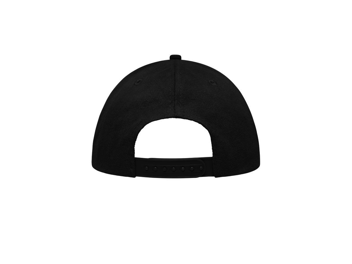 mb 6 Panel Heavy Brushed Cap MB6223 black, Größe one size