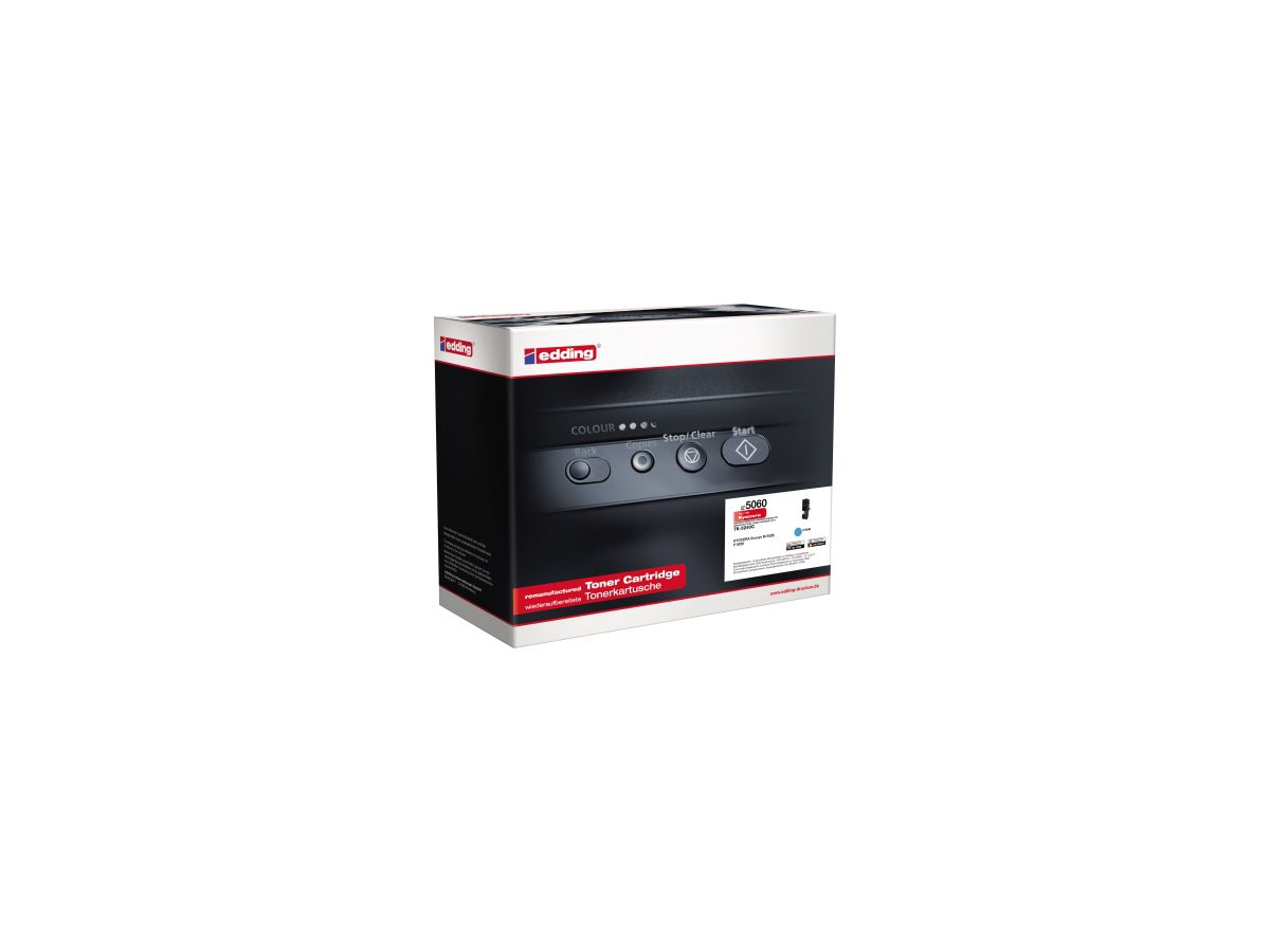 edding Toner 18-5060 wie Kyocera TK-5240C cyan