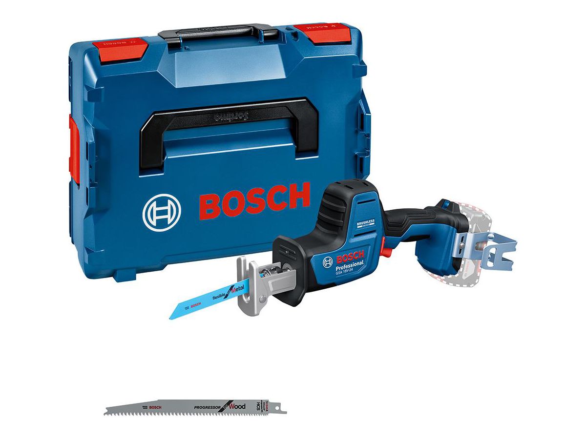 BOSCH Akku-Säbelsäge GSA 18V-24 solo in L-BOXX
