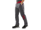 FRISTADS GREEN Bundhose 2930 GWM Gr. C52, grau/rot, 301026