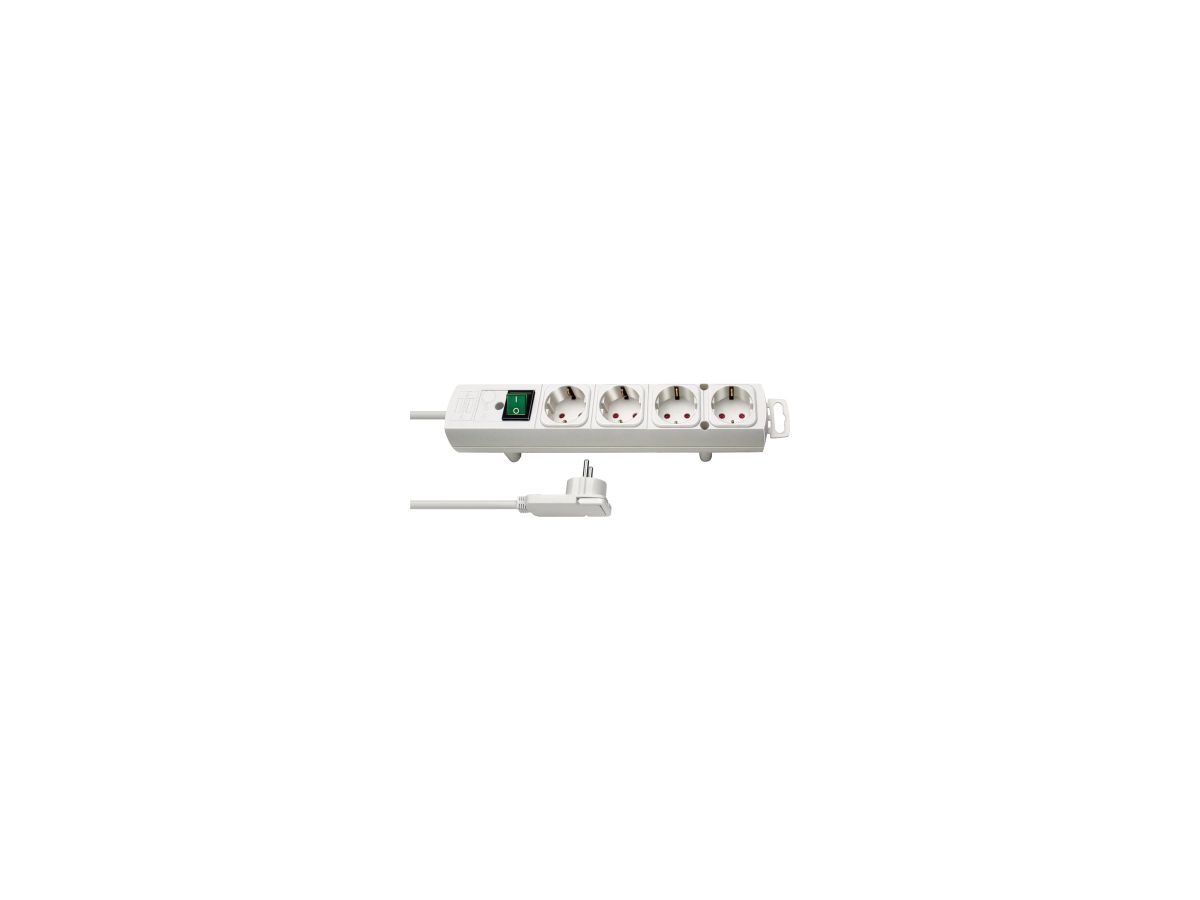 brennenstuhl Steckdosenleiste Comfort-Line  1153120100 4fach ws