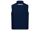 JN Funktionelle Softshell-Weste JN852 navy/turquoise, Größe S