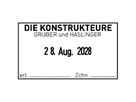 trodat Datumsstempel Professional 4.0 5440 120252 49x28mm Gutschein