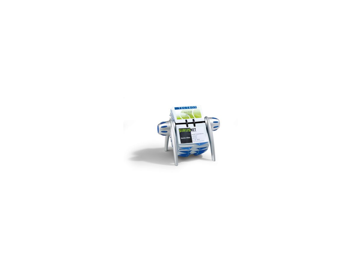 DURABLE Rollkartei VISIFIX FLIP 241723 Kunststoff metallic silber
