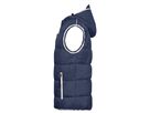 JN Mens Maritime Vest JN1076 100%PA, navy/white, Größe S