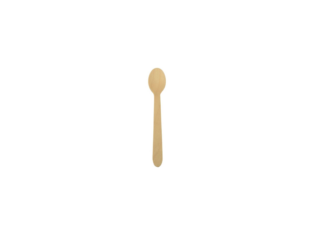 PAPSTAR Kaffeelöffel Pure 10085 11cm Holz 100 St./Pack.