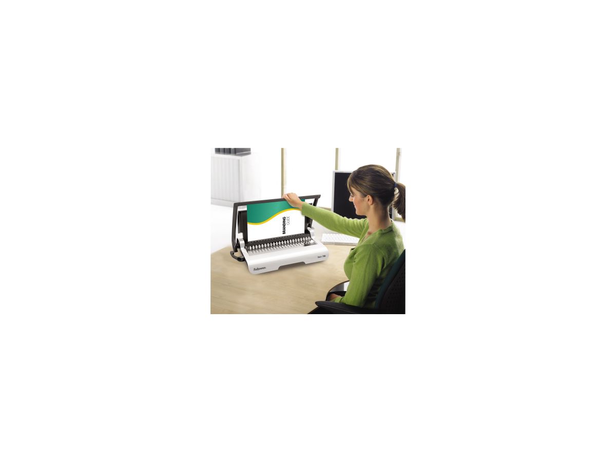 Fellowes Plastikbindegerät Star+150 5627501 max. 150Blatt weiß