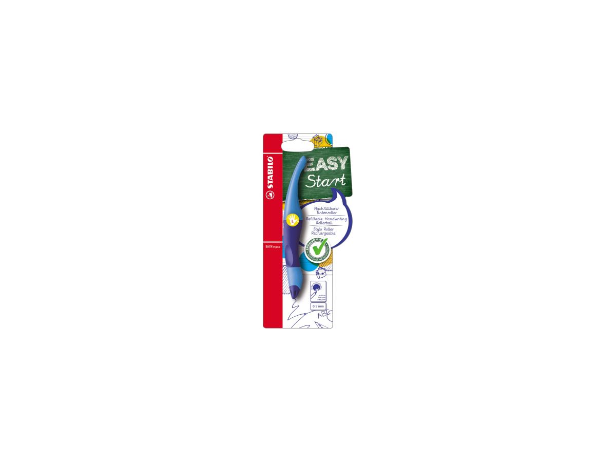 STABILO Tintenroller EASYoriginal B-46834-3 li dunkelblau/hellblau
