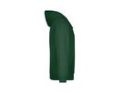 JN Hooded Sweat JN047 80%BW/20%PES, dark-green, Größe L
