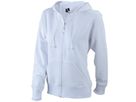 JN Ladies Hooded Jacket JN053 80%BW/20%PES, white, Größe 2XL