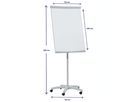 Franken Flipchart U-Act! Line Mobil FC91 70x100cm weiß