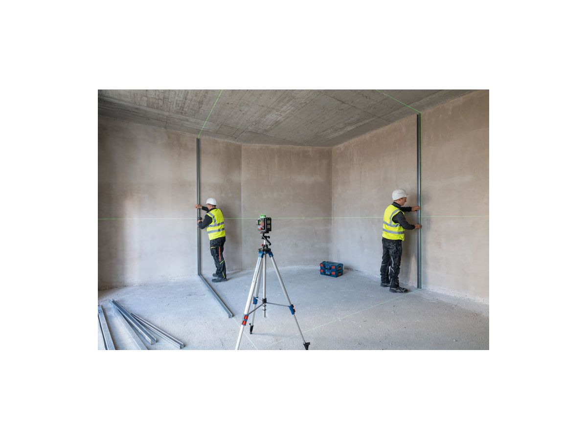 BOSCH EXPERT Linienlaser EXLL18V-120-33CG DK20, Akku, Ladegerät