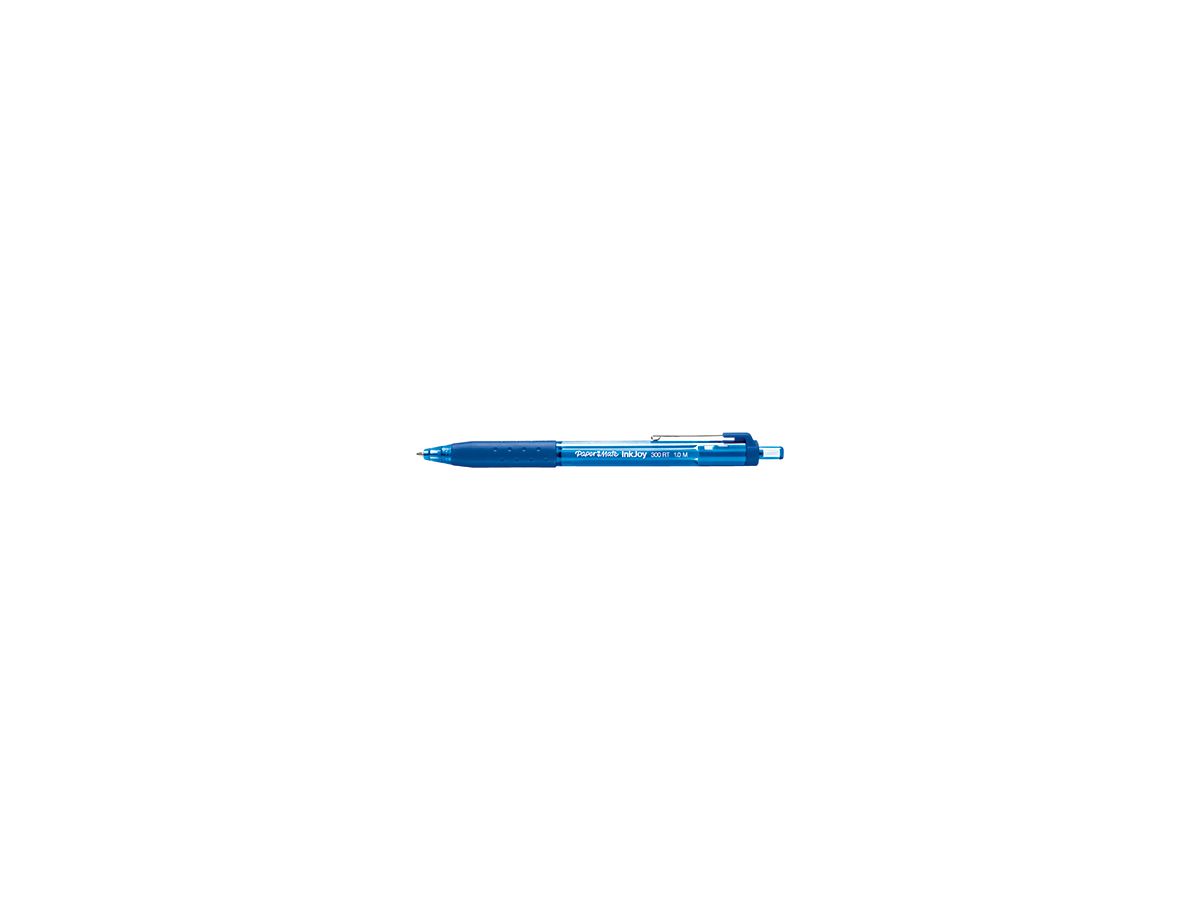 Papermate Kugelschreiber InkJoy 300 RT S0959920 M Druckmechanik blau