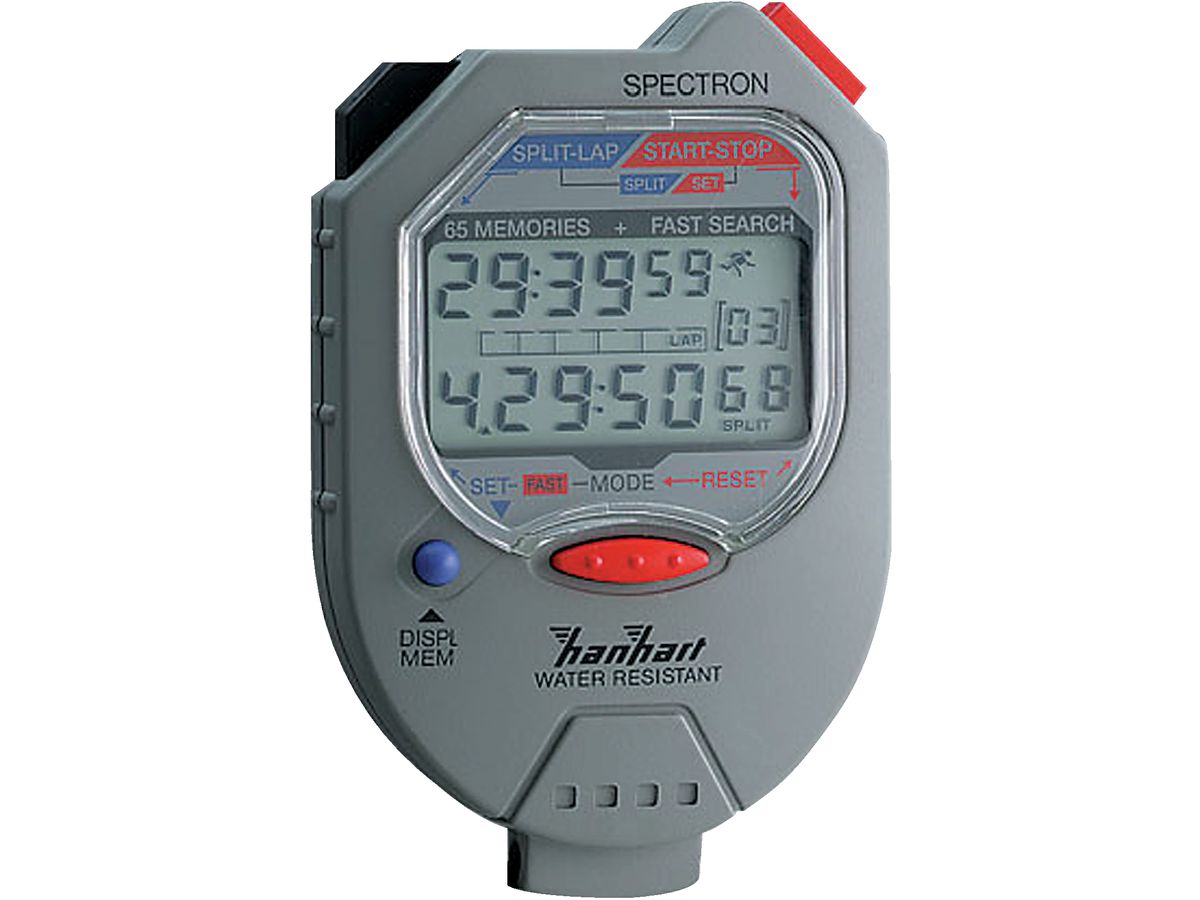 Digitale stopwatch 1/100min. 1/100sec. H ANHART