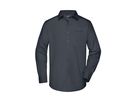 JN Men's Business Shirt Longsleeve JN642 Carbon Gr.XL