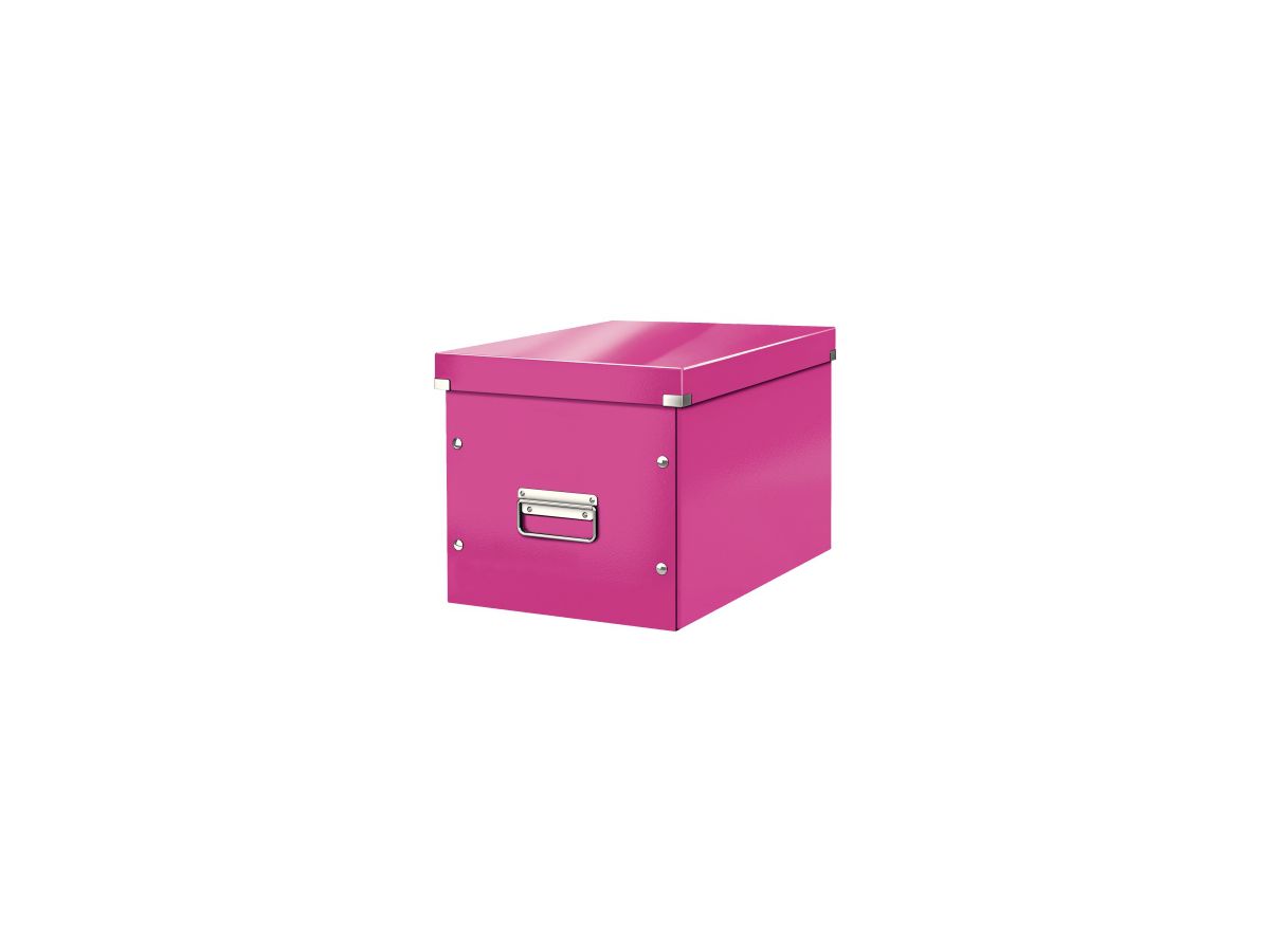 Leitz Archivbox Click&Store Cube 61080023 L pink