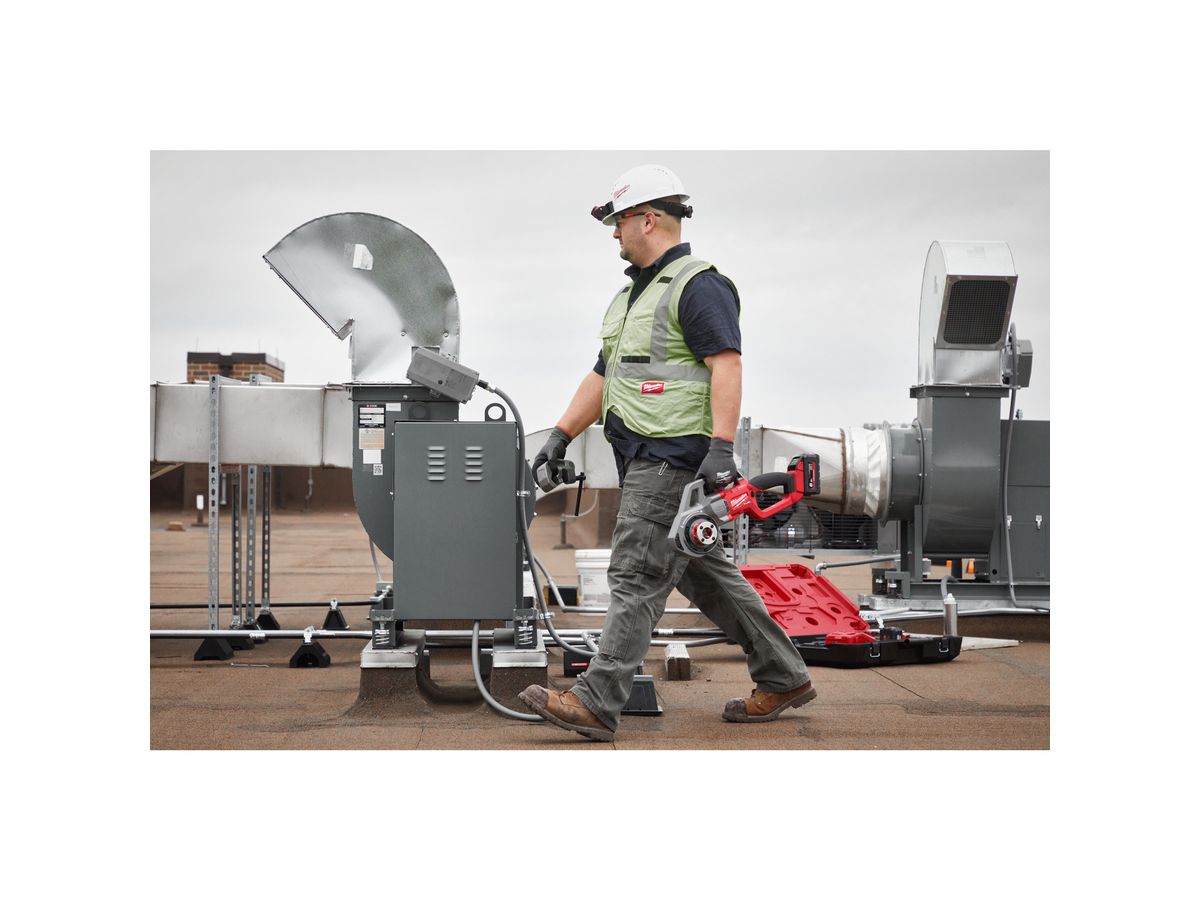 MILWAUKEE Akku-Gewindeschneidkluppe M18 FPT114-0C, solo