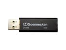 Soennecken USB-Stick 71617 3.0 16GB schwarz/silber