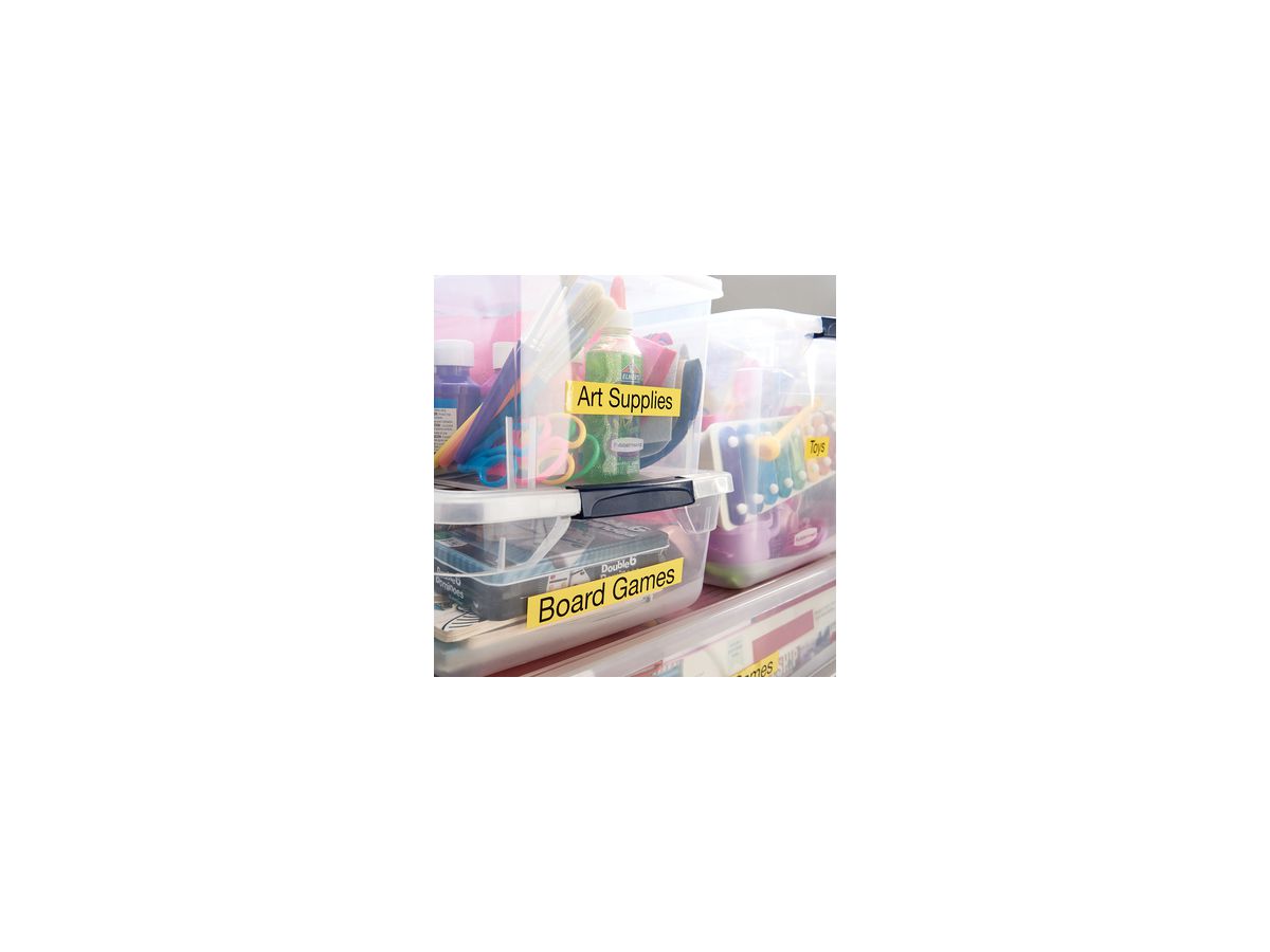 DYMO D1 Schriftband 24mm/7m schwarz/gelb S0720980