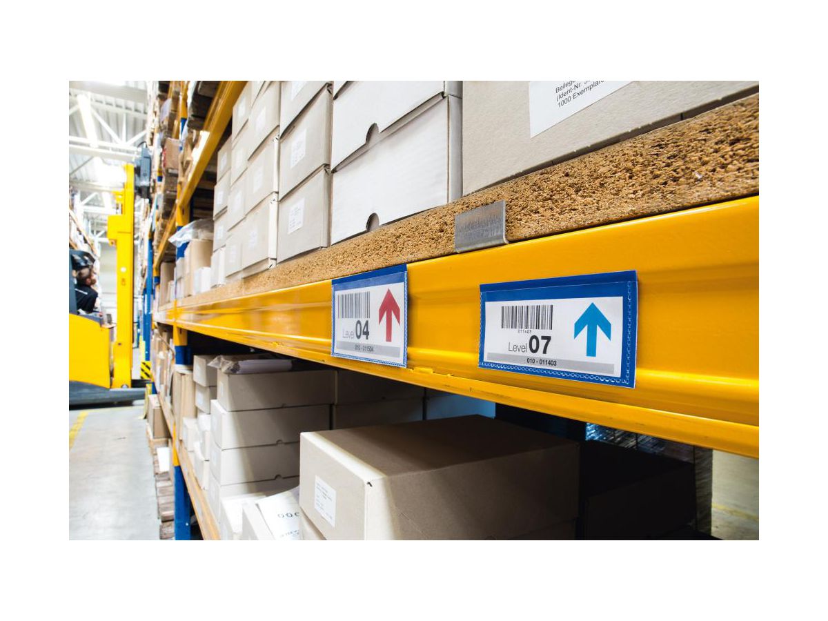 DURABLE Etikettentasche 174104 100x38mm magn. ge 50 St./Pack.