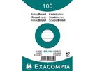 Exacompta Karteikarte 10809SE DIN A6 liniert weiß 100 St./Pack.