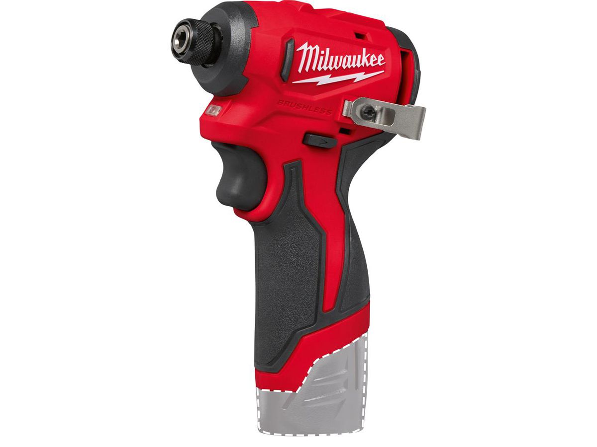 MILWAUKEE Akku-Schlagschrauber 1/4" Hex M12BLIDRC-0, solo, im Karton